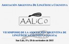 Imagen sobre VII Simposio de la Asociación Argentina de Lingüística Cognitiva (AALiCo)