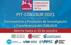 Imagen sobre Convocatoria a Proyectos de Investigación y Transferencia del COLABORATORIO UNIVERSITARIO DE CIENCIAS, ARTES, TECNOLOGÍA, INNOVACIÓN Y SABERES DEL SUR (CONUSUR)